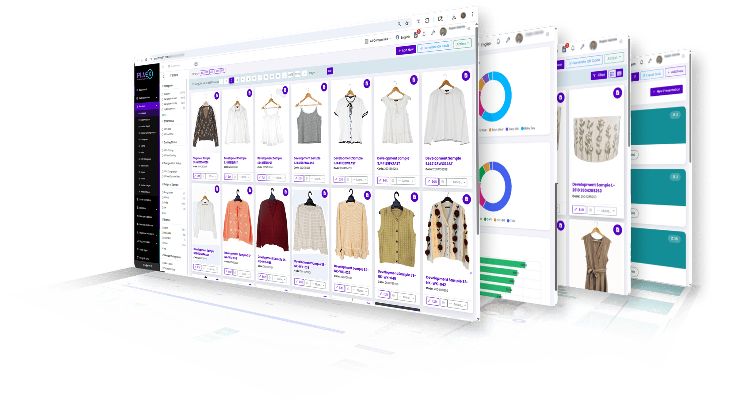 PLMEX dashboard